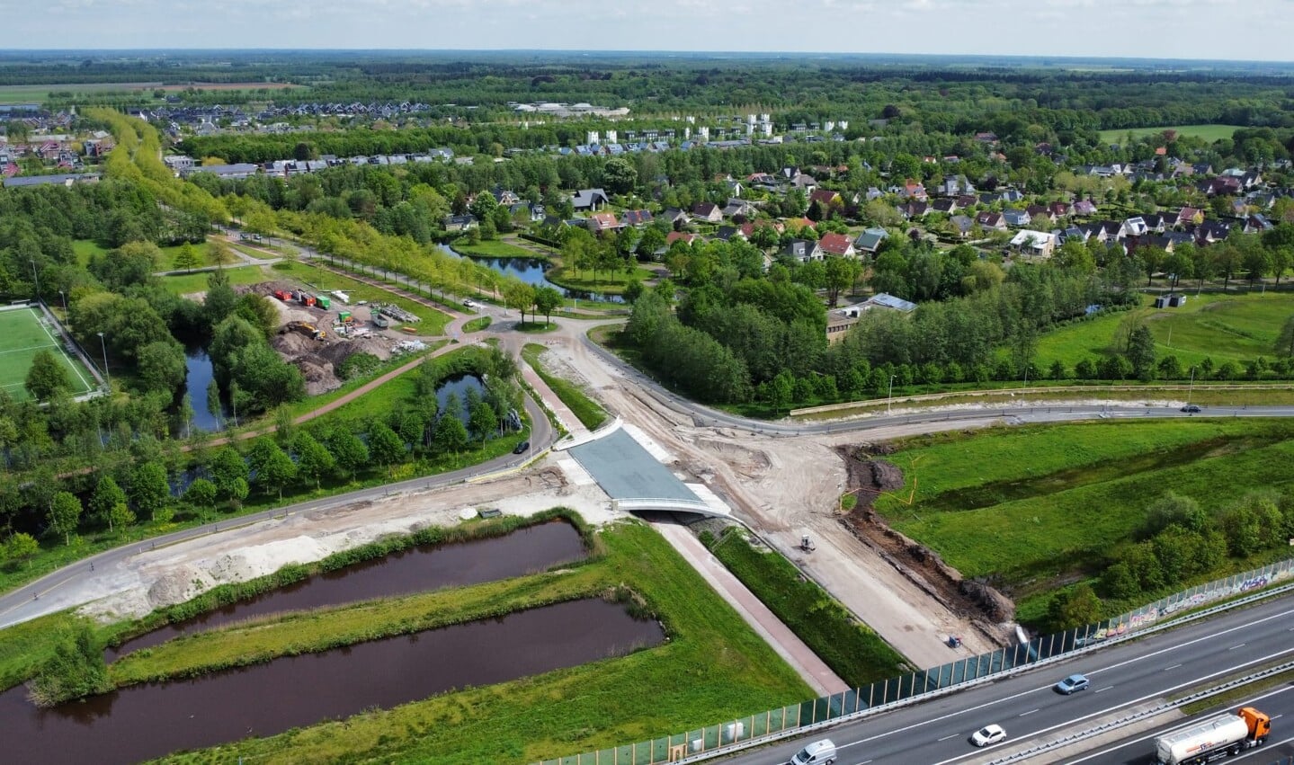 Werkzaamheden Oranje Nassaulaan en op en afritten A32 op schema