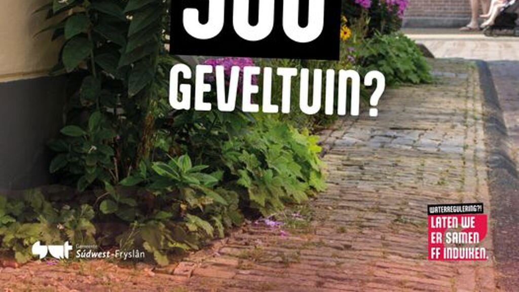 Geveltuinen Súdwest-Fryslân