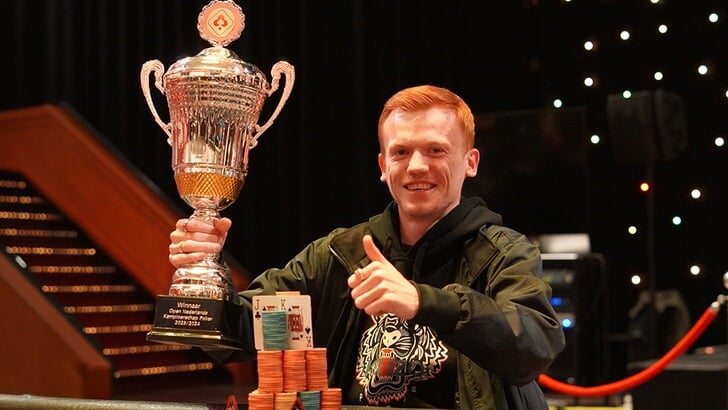 Albert Vonk, pokerkampioen van Nederland