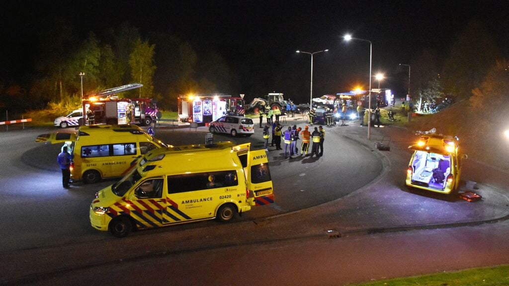 Hulpdiensten ter plaatse bij grote oefening 