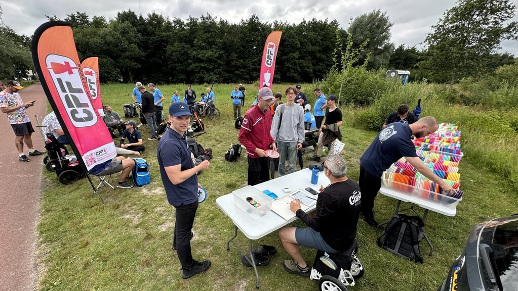 Veel deelname aan het NK Discgolf in Heerenveen