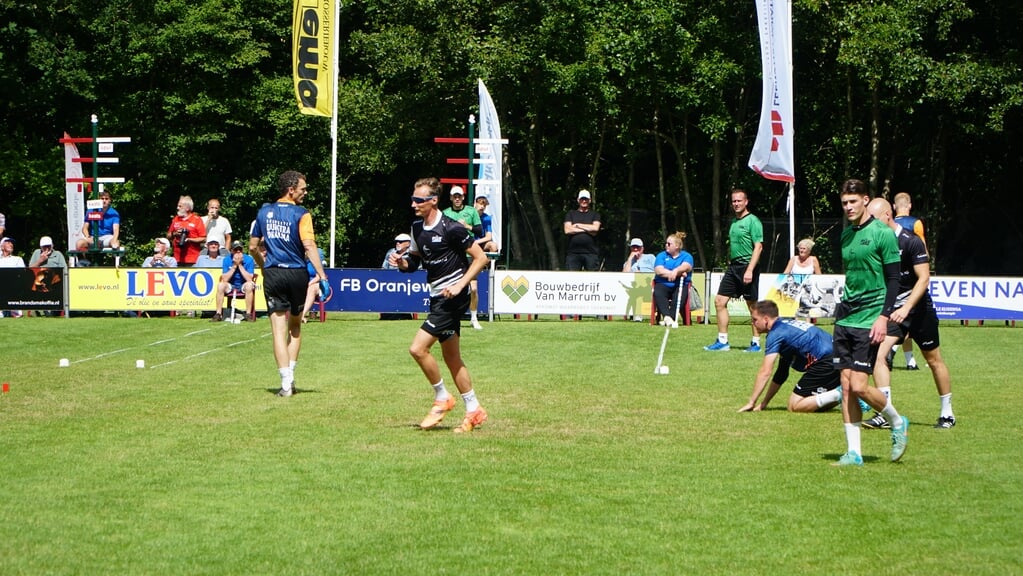 Tjisse Steenstra in actie op de Masters in Heerenveen