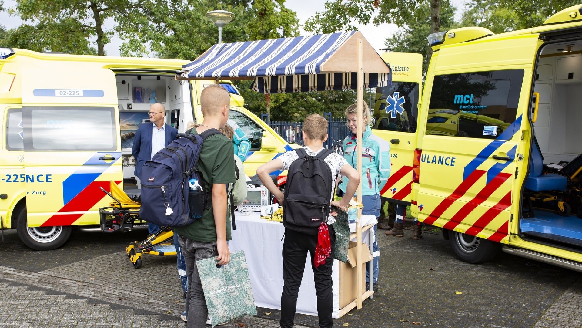 Kijlstra Ambulancezorg geeft voorlichting tijdens TEC2023