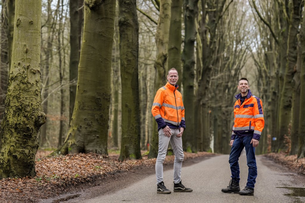 2024-2-22 Bart Driehuis en Jappe van Anken boomonderhoud De Fryske Marren