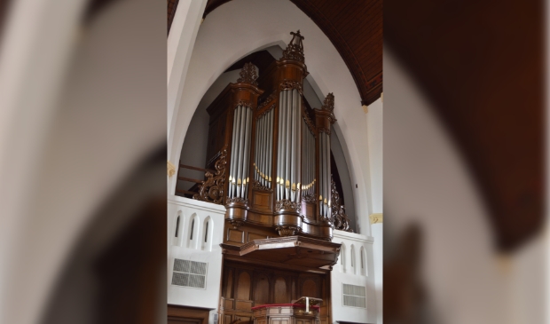 Het orgel van de Adriaen Janzkerk 