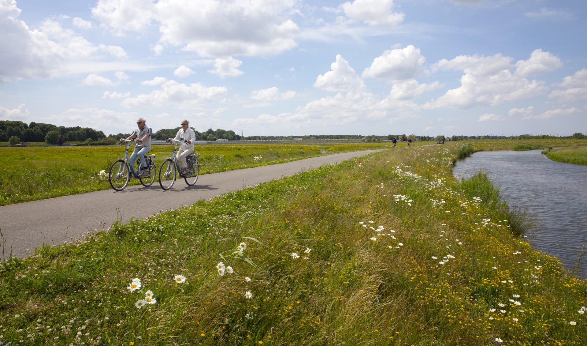 Ontdek van alles rondom de fietsverbinding. Foto: Eric Fecken.