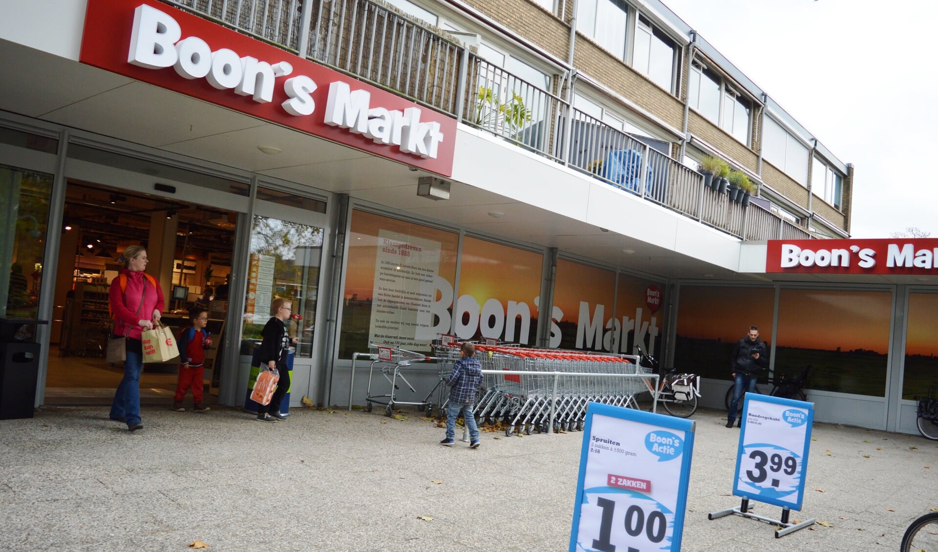 Boon's Markt is groter dan de eerdere supermarkten in Ridderkerk-Oost