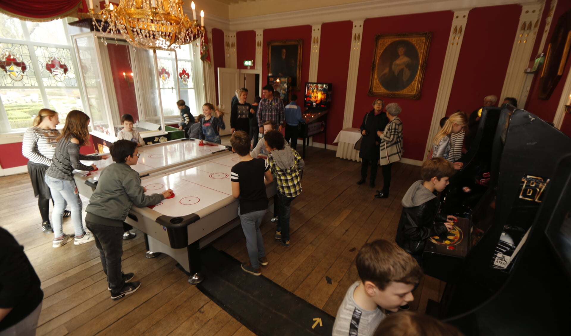 Kinderen konden zich uitleven met spellen. Foto: fotoSJORS