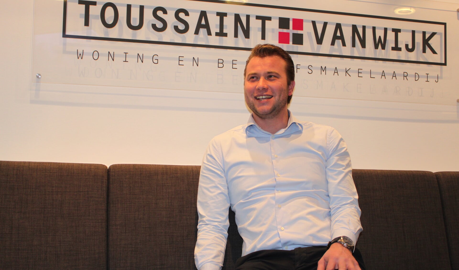 Sander Toussaint wil binnen drie jaar een vast plekje tussen de gevestigde orde van makelaars.