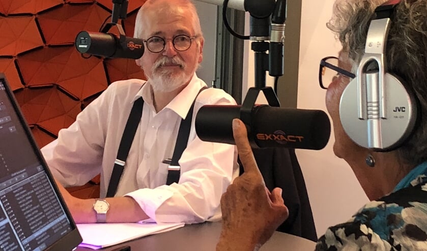 Huib van Zessen te gast in de studio.