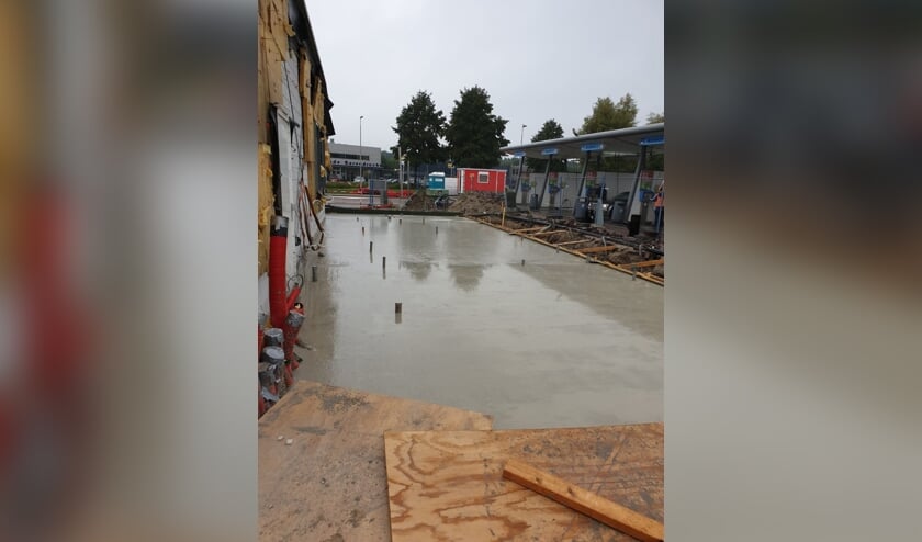 BP Ziedewij wordt verbouwd.