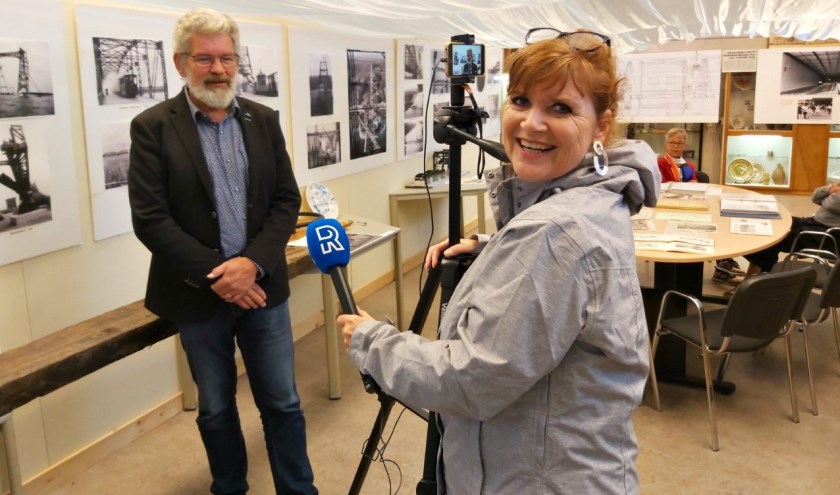 Arco van de Ree in gesprek met Marcia Tap. (foto: Arco van der Lee)