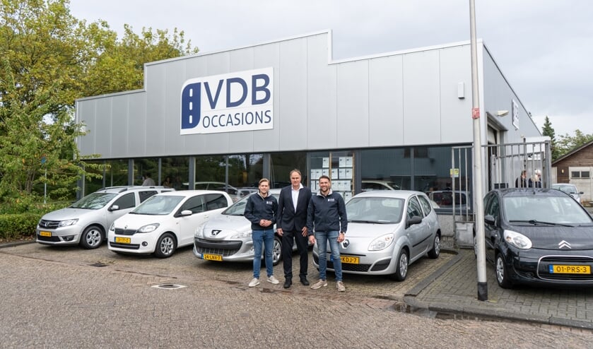 Jurrian, Peter de Lange en Christiaan. Peter zal nog vaak aanwezig zijn in het bedrijf.