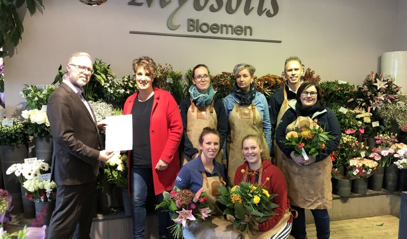 Een deel van het team van Myosotis.