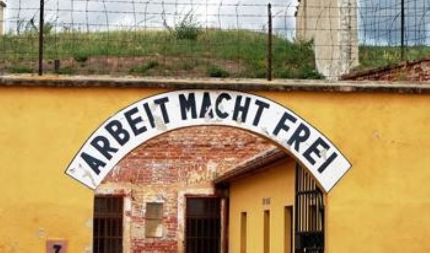 Het voormalige getto van Theresienstadt.