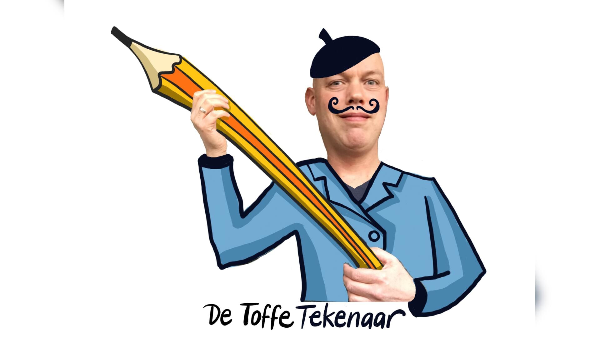 De Toffe tekenaar komt weer naar de Speelfabriek. Foto: Denkschets.nl