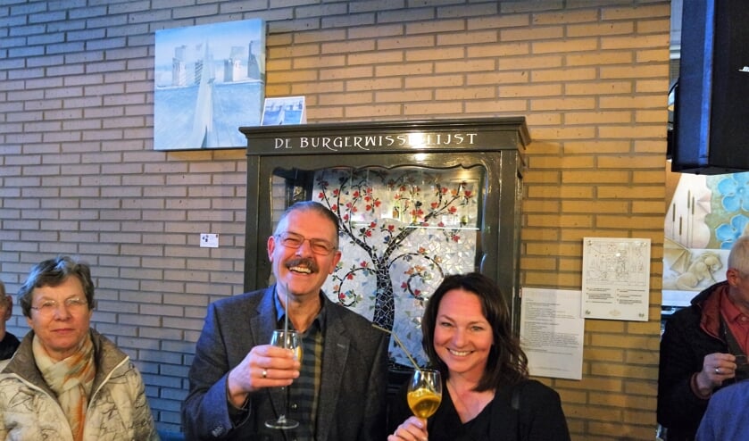 Gaby Kronemeijer en Bert Vlot delen deze maand de Burgerwissellijst