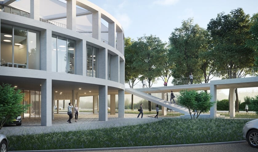 Zijaanzicht Huis van Albrandswaard