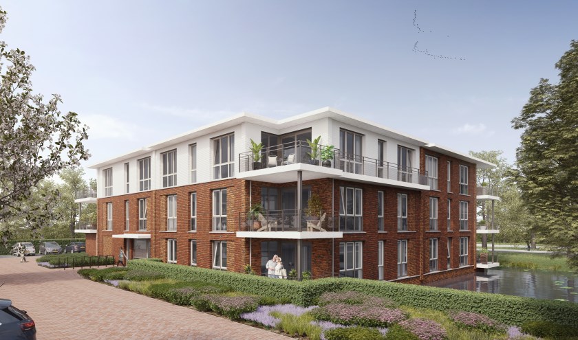 Riederkercke wordt gebouwd aan de Kievitsweg in Slikkerveer