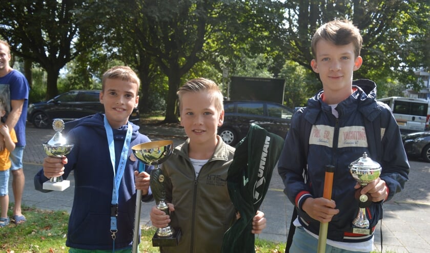 De bekerwinnaars van dinsdagmiddag