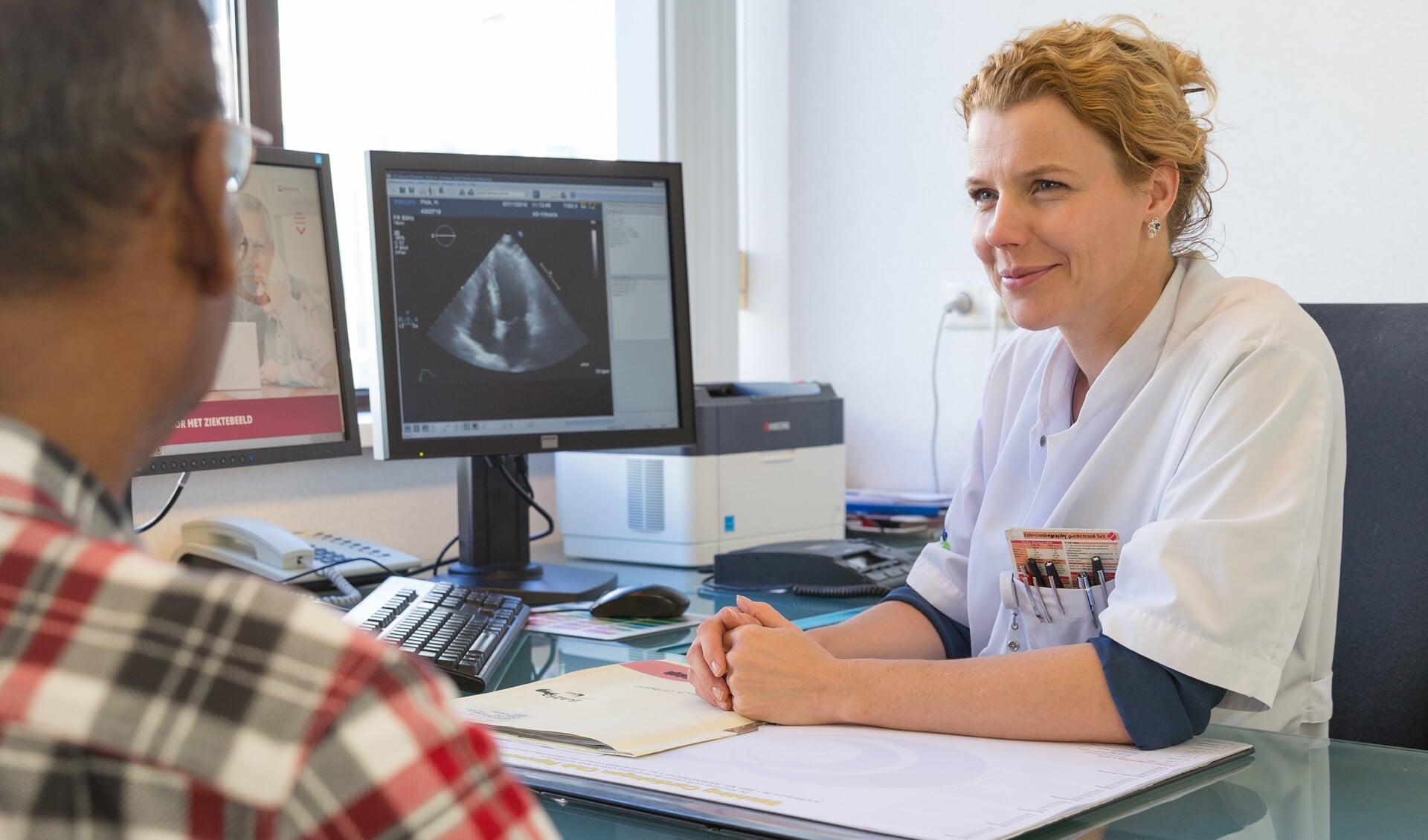 Cardioloog Mireille Emans- Ikazia Ziekenhuis Rotterdam. (foto: Wim Boon / Ikazia)
