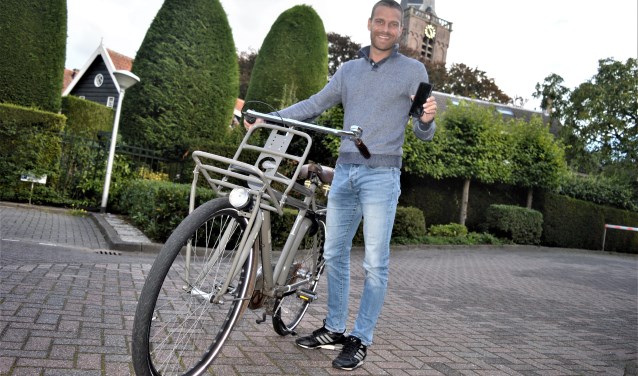 Jesper Lagendijk hoopt Ridderkerkers voor de Fitcoun-app te winnen 