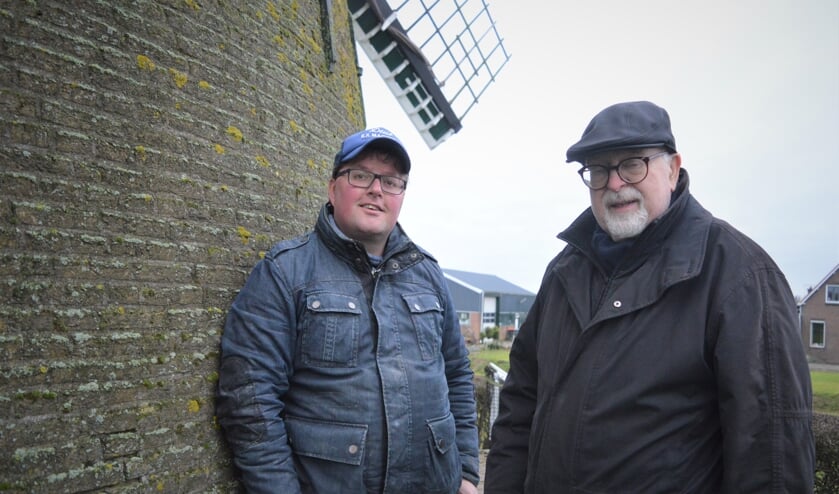 Molenaar Blaak en voorzitter Van Wijhe