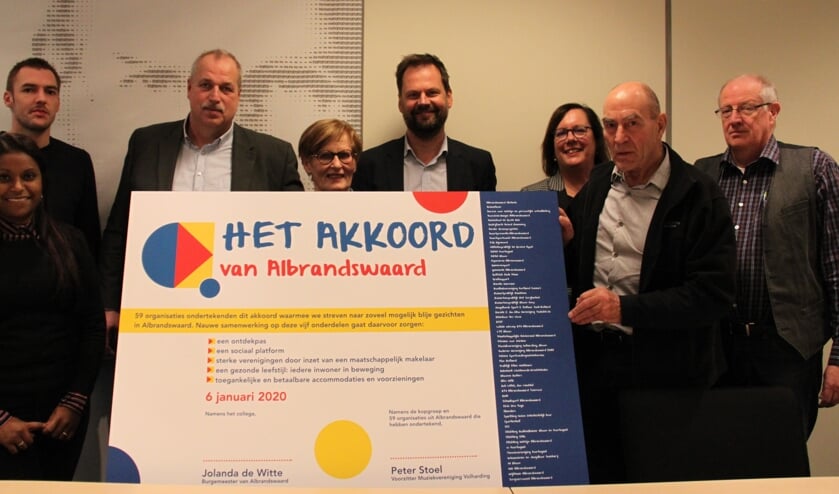 De leden van de 'kopgroep'.