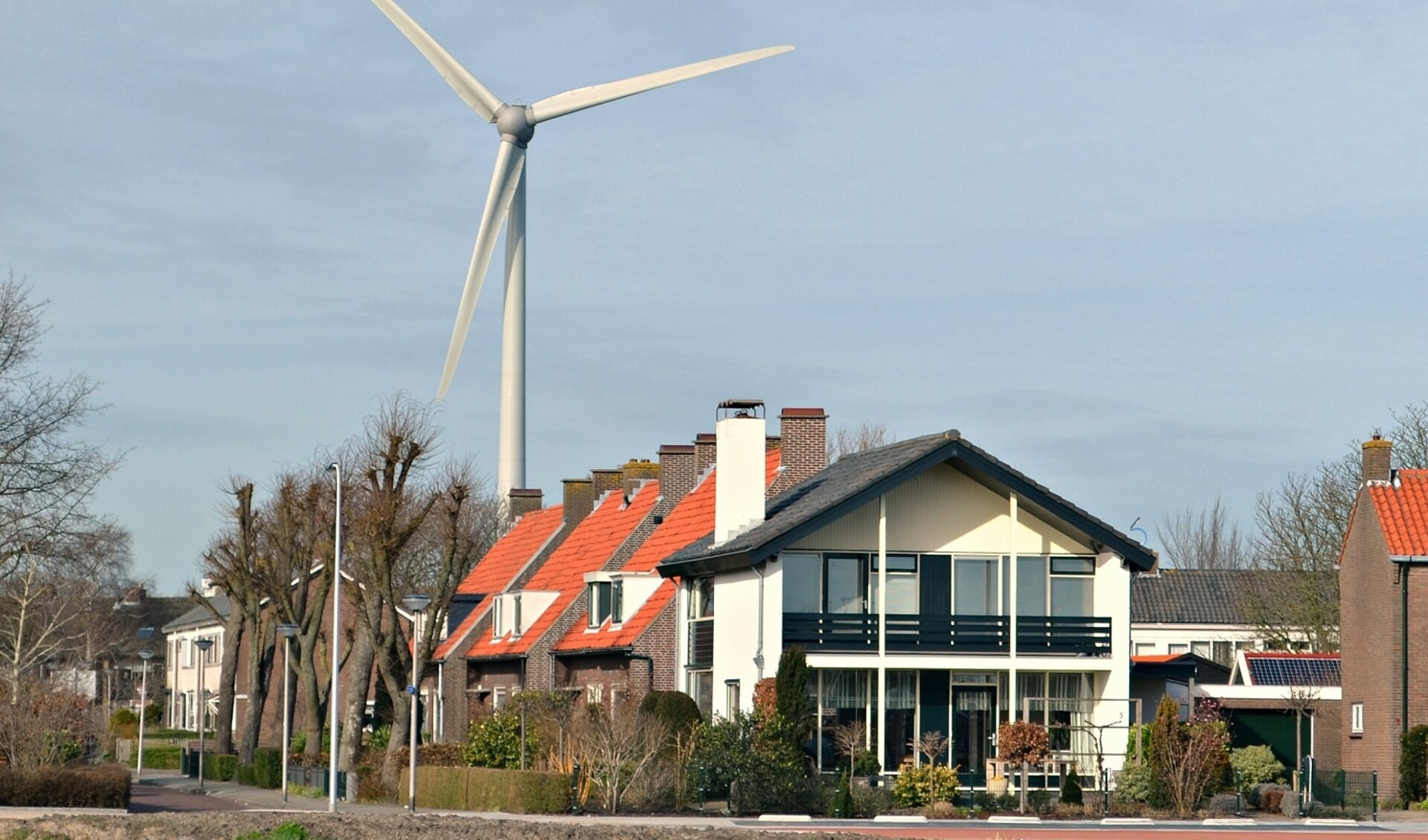 Windturbine in Geervliet.