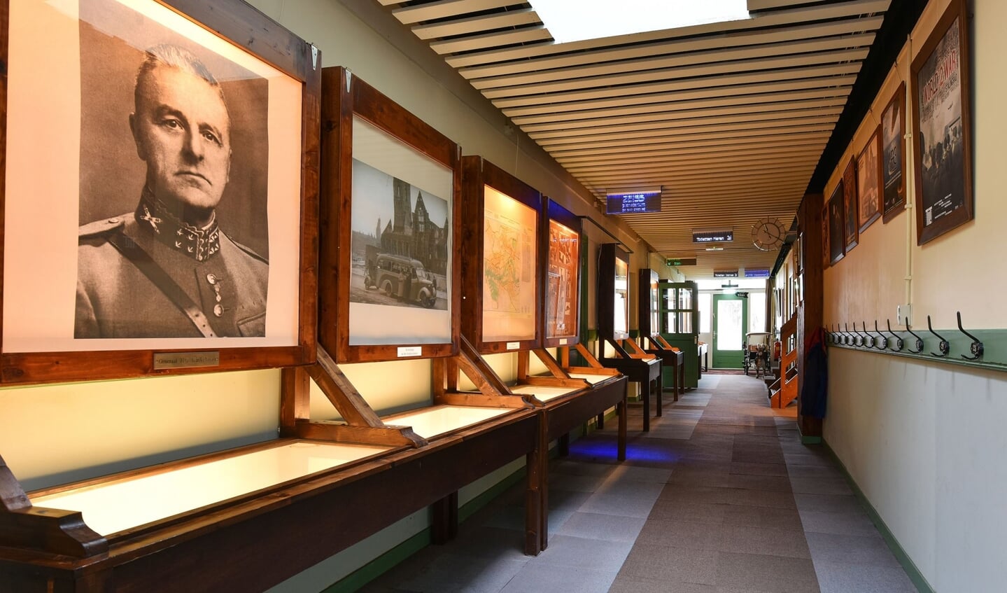 De gang van museum Johannes Postschool