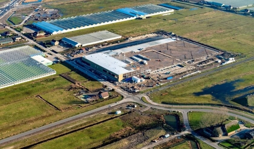 De bouw voor Bakker Barendrecht is al in volle gang
