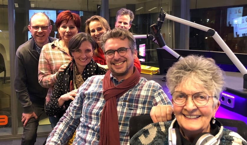 Een foto van de vorige estafette. (foto: Arnold Sluijs)