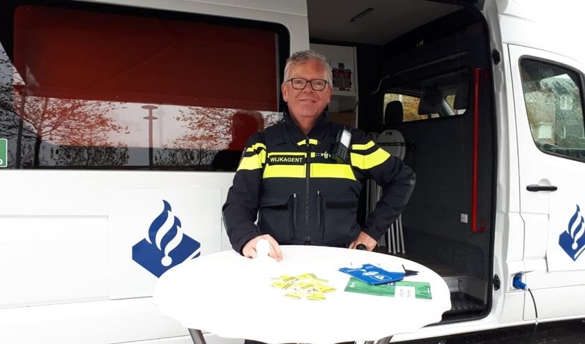 Wijkagent Jan Waasdorp.