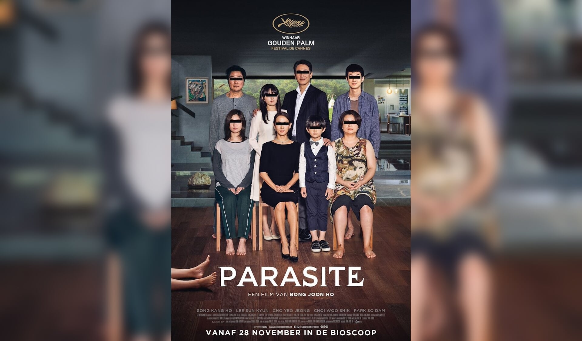 Parasite is één van de films die in Het Kruispunt te zien is
