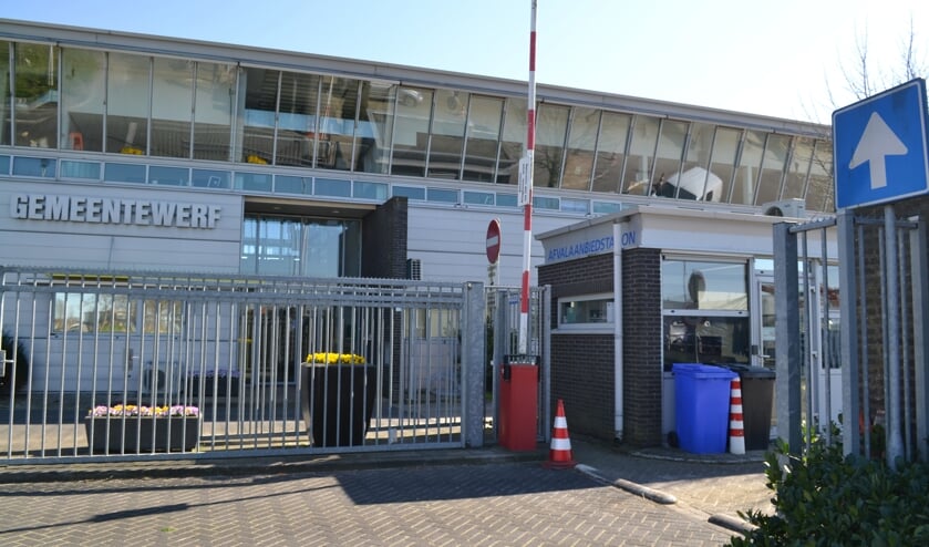 Afvalaanbiedstation.