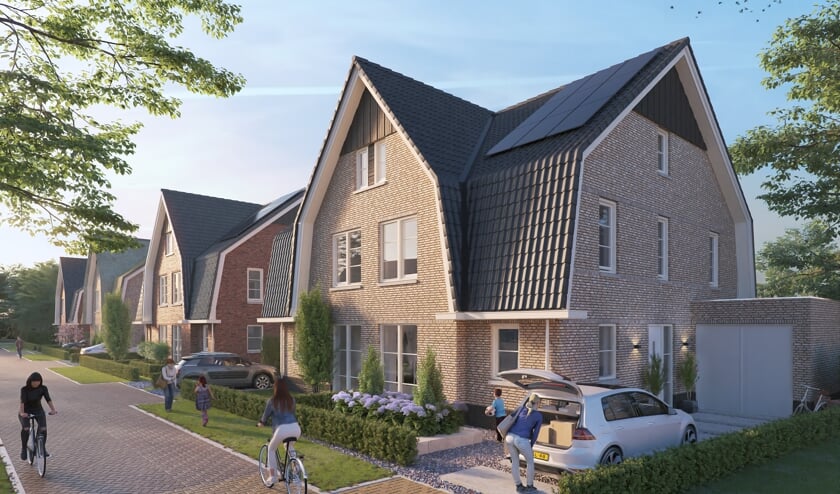 Een van de woningtypen van "De Oude Boomgaert"