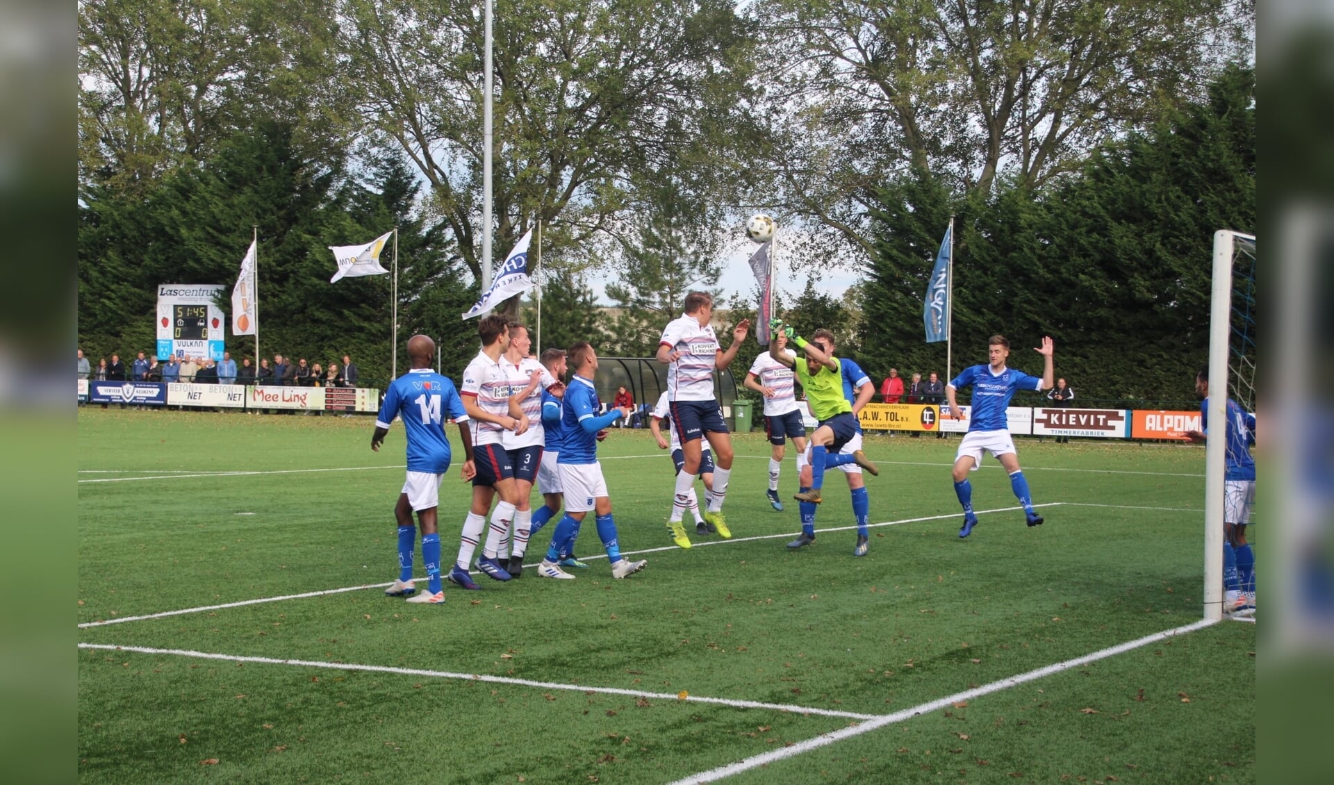 Na de 0-0 in Rijsoord werd het 3-1 in 's-Gravenzande (archieffoto)