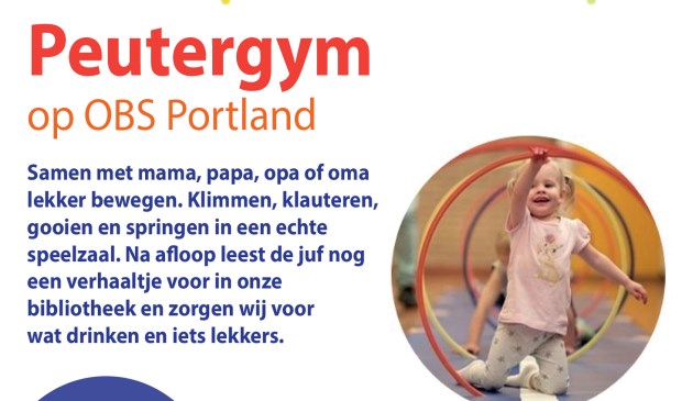 Wonderlijk Gymmen met je peuter op OBS Portland | De Schakel Albrandswaard CR-07