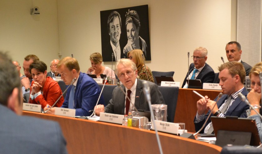 De Barendrechtse gemeenteraad op een foto van voor de coronacrisis.