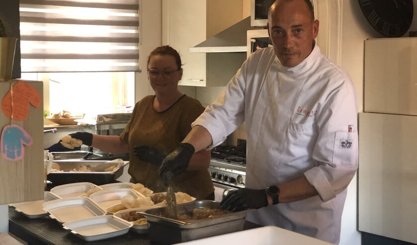 Peter Nossent met zijn vrouw Pamela.