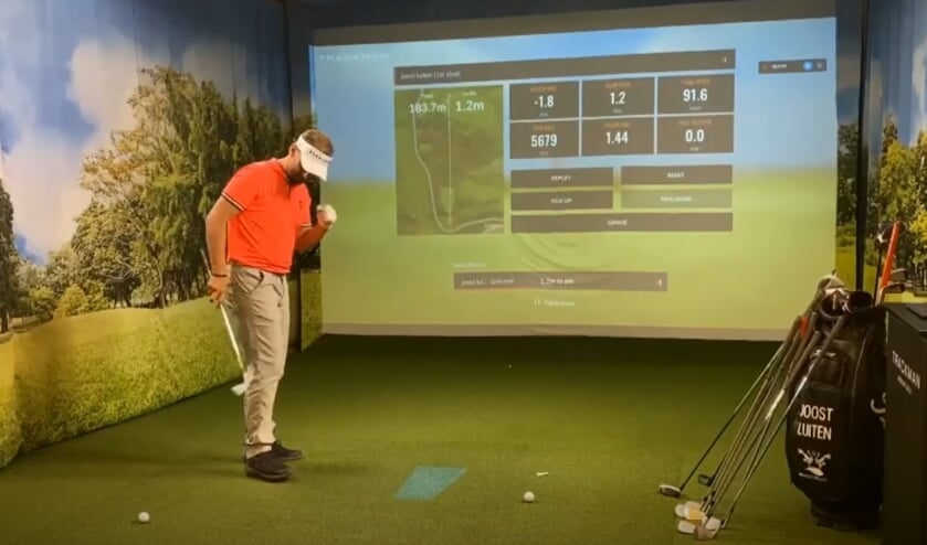 Digitaal golfen.