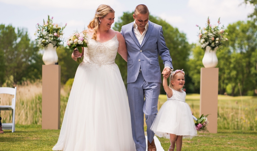 Een bijzondere dag voor Yod en Lisa. Angela de Baat fotografie