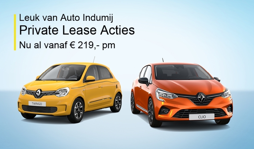 Private lease acties