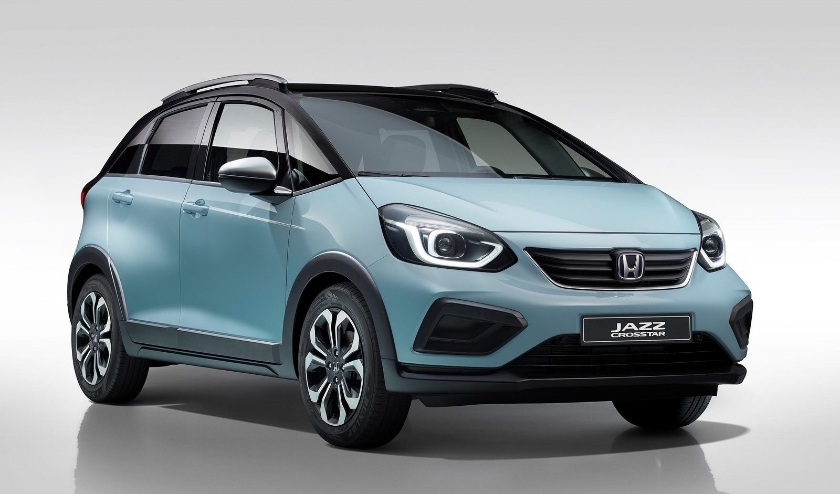 De gloednieuwe Honda Jazz.