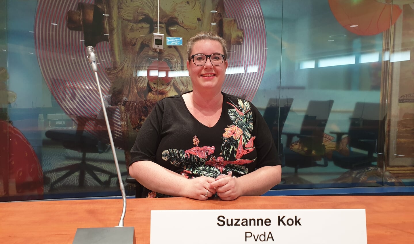 Suzanne Kok voorlopig voor het laatst in de raadzaal.