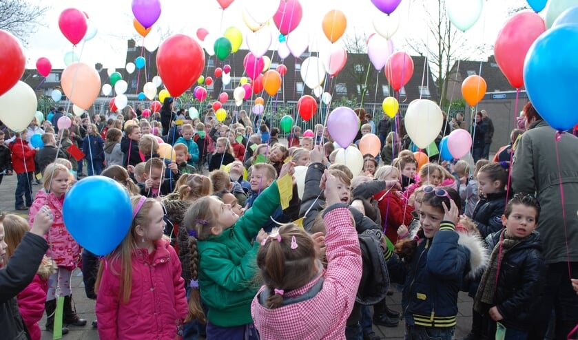 Er lijkt een eind te komen aan het oplaten van ballonnen