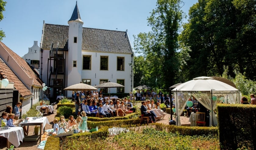 De kasteeltuin voor corona.