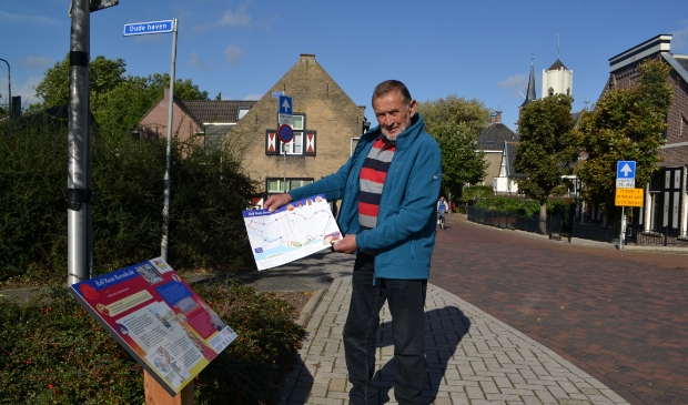 <p>Ton Blinde heeft met familieleden de route al per fiets afgelegd.</p>
