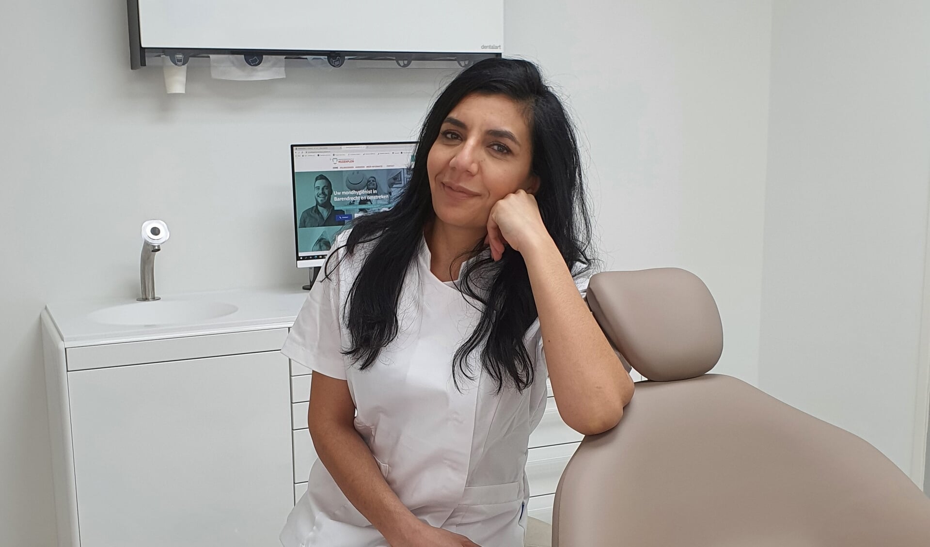Maryam Borhani: 'We werken met de nieuwste apparatuur'. 