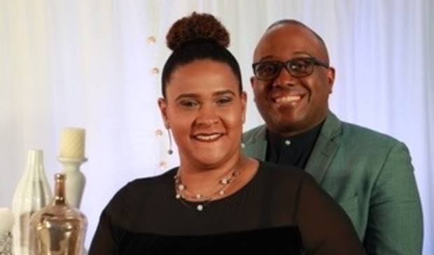 <p>De voorgangers Chesron en Juraima Richardson.</p>